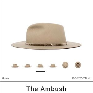 The Ambush Wide Flat Brim Hat